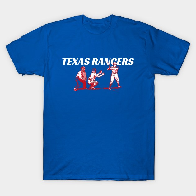 TEXAS RANGERS BASEBALL CHAMPS T-Shirt by Lolane